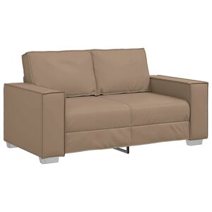 vidaXL Sofa Cappuccino 160 x 80 x 84 cm Stof