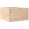vidaXL plantekasse 80x80x45,5 cm massivt fyrretr&aelig;