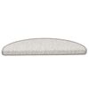 vidaXL selvkl&aelig;bende trappem&aring;tter 30 stk. 65x21x4 cm sisal-look platina