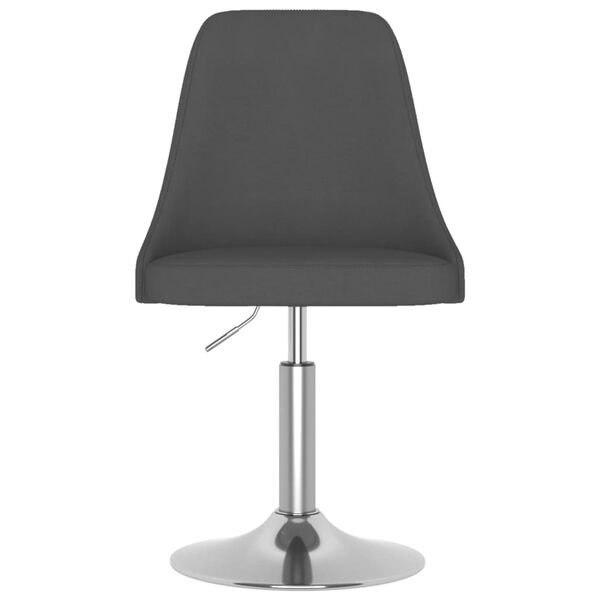 vidaXL barstol stof mørkegrå
