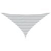 vidaXL Solskygge sejl 3 x 3 x 4,24 m 100% polyester Oxford Trekantet