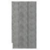 vidaXL kommode 71x35x68 cm konstrueret tr&aelig; betongr&aring;