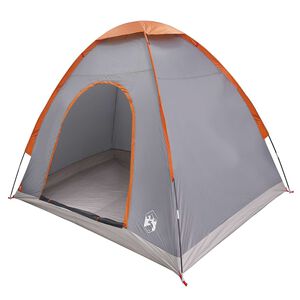 vidaXL Camping telt 2-personers Gr&aring; og orange