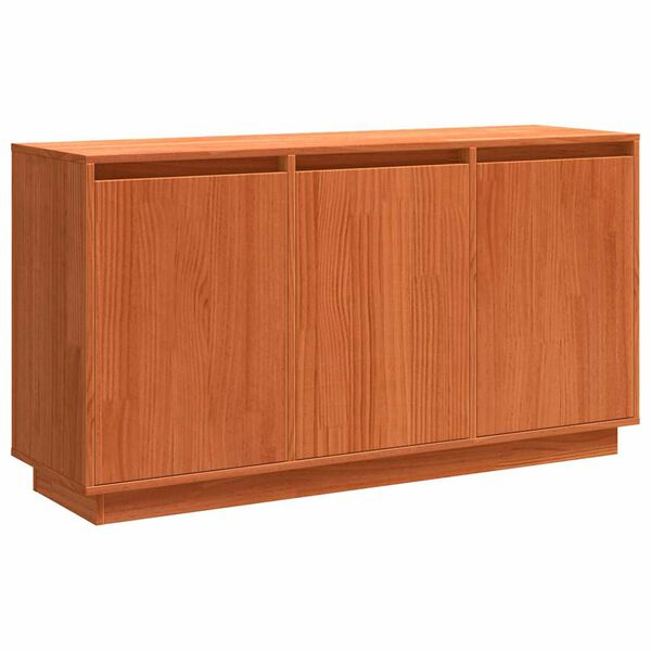 vidaXL Sideboard Brun eg 111 x 34 x 60 cm Massiv fyrretr&aelig;
