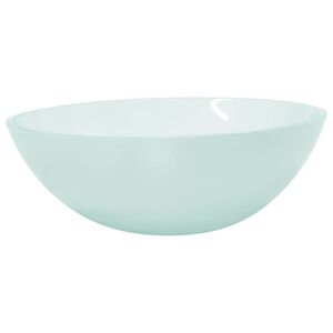 vidaXL h&aring;ndvask 50x37x14 cm glas matteret