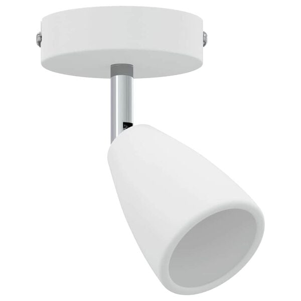 vidaXL Loftsspot med spotlights Hvid 25.5 x 8 x 16 cm Metal