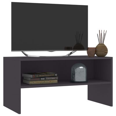 vidaXL tv-bord 80x40x40 cm konstrueret træ grå