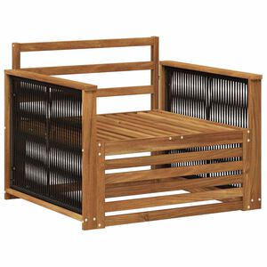vidaXL Udend&oslash;rs Mellem Sofa Naturfarvet