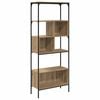vidaXL Bogreol 7 niveauer 76 x 33 x 188,5 cm Konstrueret tr&aelig;