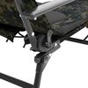 vidaXL fiskestol med justerbare fødder foldbar camouflage