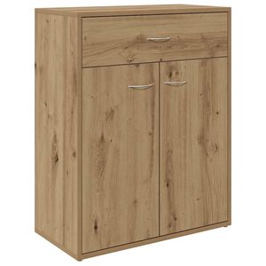 vidaXL sk&aelig;nk 60x30x75 cm konstrueret tr&aelig; egetr&aelig;sfarve