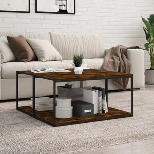 vidaXL v&aelig;ghylder 4 stk. 80x30x1,5 cm konstrueret tr&aelig; r&oslash;get egetr&aelig;