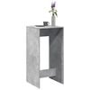 vidaXL barbord 51x50x103,5 cm konstrueret tr&aelig; betongr&aring;