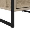 vidaXL Sideboard med skuffe Sonoma 42 x 36 x 75.5 cm Konstrueret tr&aelig;