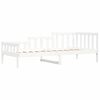 vidaXL daybed uden madras 90x200 cm massivt fyrretr&aelig; hvid