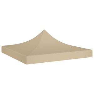 vidaXL tag til festtelt 3x3 m 270 g/m&sup2; beige