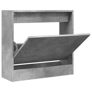 vidaXL skoreol 60x21x57 cm konstrueret tr&aelig; betongr&aring;