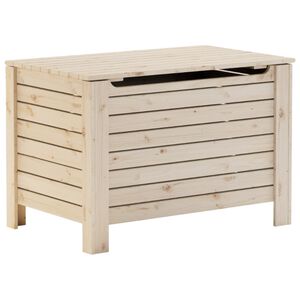 vidaXL opbevaringsboks med l&aring;g RANA 80x49x54 cm massivt fyrretr&aelig;