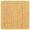 vidaXL bordplade 60x60x4 cm bambus