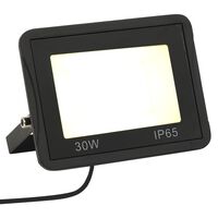 vidaXL LED-projektør 30 W varmt hvidt lys
