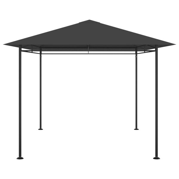 vidaXL pavillon 384x281x270 cm 180 g/m&sup2; antracitgr&aring;