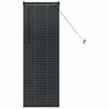 vidaXL Persienner Sort 130 x 45 cm Aluminium