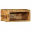 vidaXL v&aelig;gh&aelig;ngt tv-skab 40x30x19 cm massivt ru mangotr&aelig;