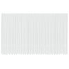 vidaXL Lace Gardin Hvid 300 x 750 cm Polyester