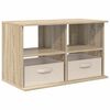 vidaXL TV stand med skuffe Sonoma eg 79 x 40 x 48 cm