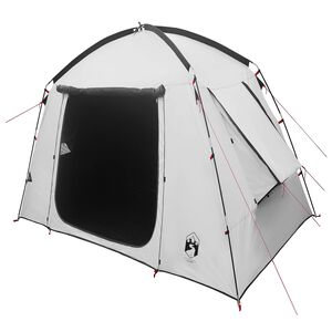 vidaXL Hyttetelt med tag Hvid Blackout 210 x 210 x 138 cm Polyester