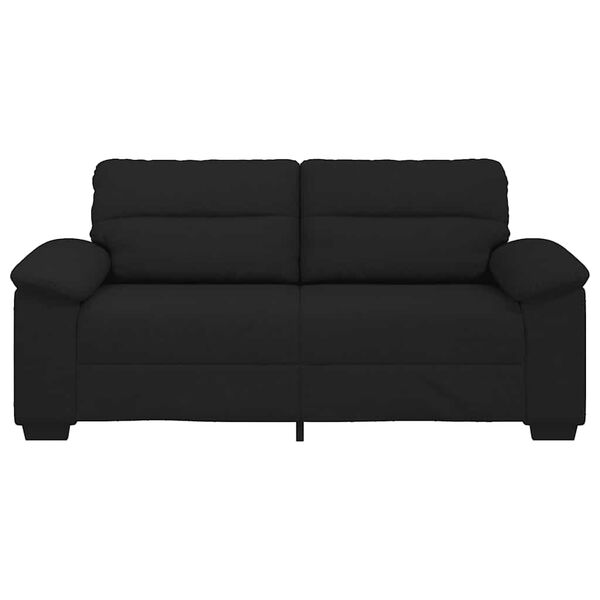 vidaXL 2-personers sofa 180x81x84 cm stof sort