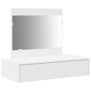 vidaXL Kl&aelig;deskab Hvid 83 x 40 x 70 cm Konstrueret tr&aelig;