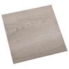 vidaXL Selvkl&aelig;bende Gulvplanker Gr&aring;brun 30,5 x 30,5 cm 20 stk. PVC