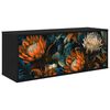 vidaXL V&aelig;gh&aelig;ngt TV Skab LOCHEM 102 x 33 x 40 cm Sort eg