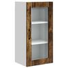 vidaXL V&aelig;gl&aring;gskab PORTO R&oslash;get eg 40 x 31 x 80 cm Konstrueret tr&aelig;