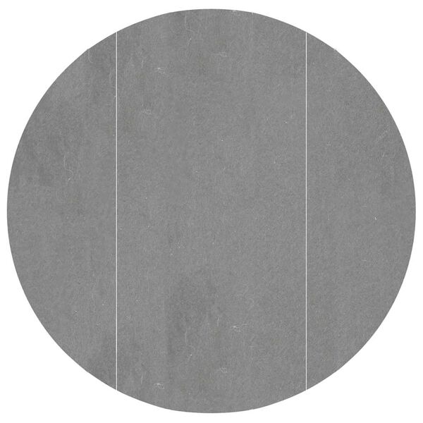 vidaXL poolunderlag Ø366 cm polyester-geotekstil lysegrå