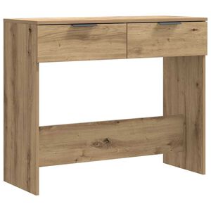 vidaXL konsolbord 90x36x75 cm konstrueret tr&aelig; kunsteg
