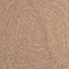vidaXL Omr&aring;det&aelig;pper Moir&eacute; HUARTE Naturfarvet 240 x 240 cm Polyester
