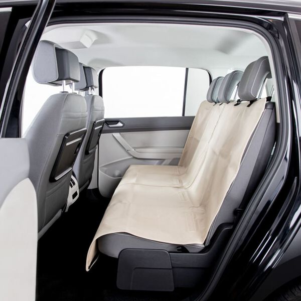 TRIXIE bils&aelig;det&aelig;ppe til hunde deleligt 140x120 cm beige