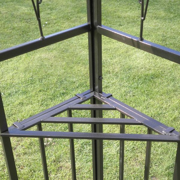 vidaXL pavillon hvid 3 x 4 m