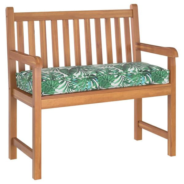 vidaXL Pude Blad Bladm&oslash;nster 100 x 40 x 8 cm Oxford stof