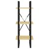 vidaXL bogreol 40x30x105 cm 3 hylder massivt fyrretræ