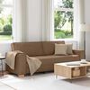 vidaXL 3-personers sofa brun 180 cm stof