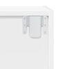 vidaXL væghængt tv-skab 37x37x107 cm konstrueret træ hvid