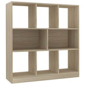 vidaXL bogreol 97,5x29,5x100 cm konstrueret tr&aelig; sonoma-eg