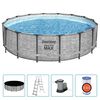 Bestway Power Steel swimmingpool 488x122 cm rund