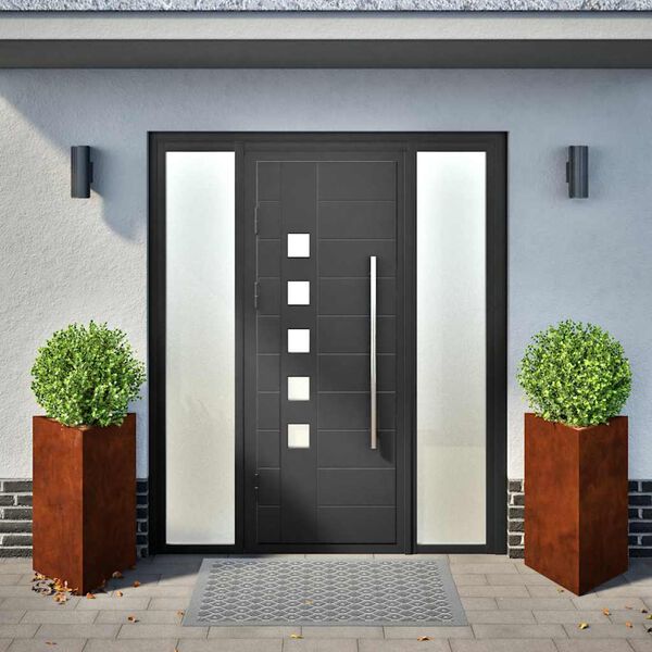 vidaXL Havekrukker 2 stk Trekantet 50x43x75 cm Forvitringsst&aring;l