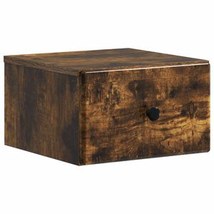 vidaXL V&aelig;gh&aelig;ngt Natbord R&oslash;get eg 34,5 x 33 x 20 cm Konstrueret tr&aelig;