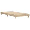 vidaXL sengeramme 75x190 cm uden madras konstrueret tr&aelig; sonoma-eg
