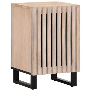 vidaXL badev&aelig;relsesskab 38x34x58 cm massivt mangotr&aelig;